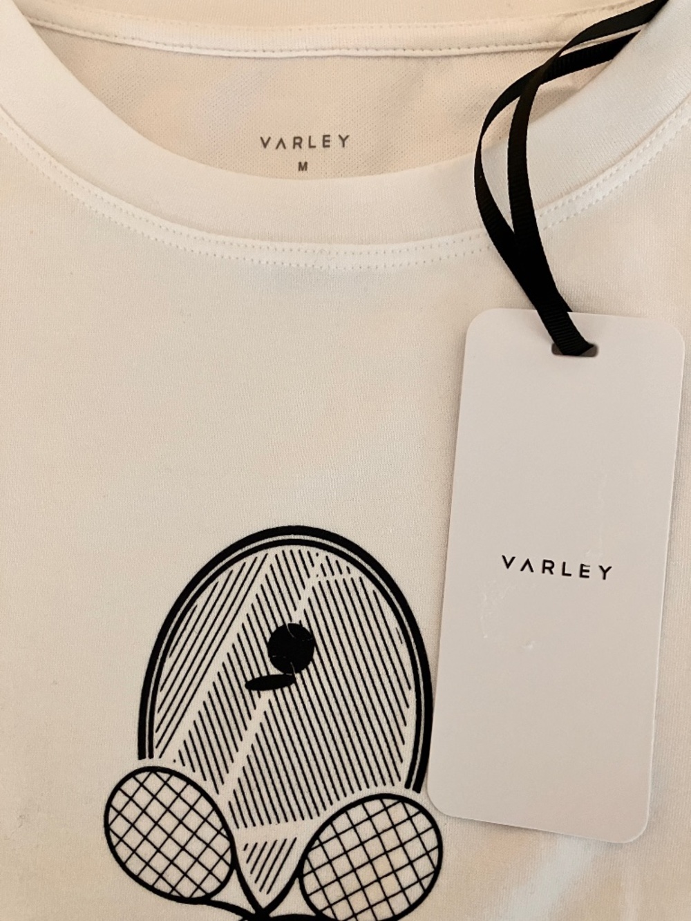 Varley Women's Coventry Tennis T-Shirt Size Medium NWT White - Picture 7 of 11
